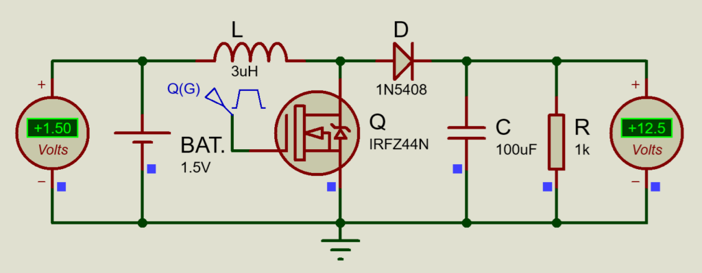 Boost Converter Circuit