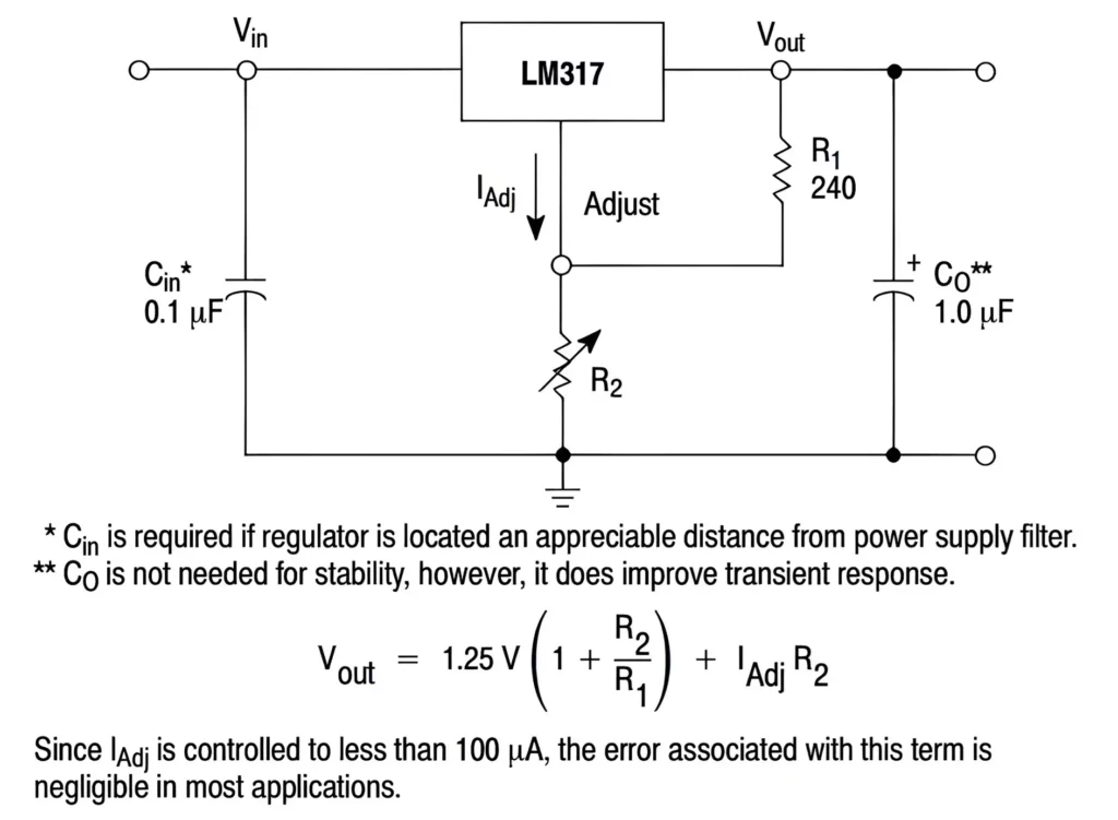 LM317 Voltage Regulator