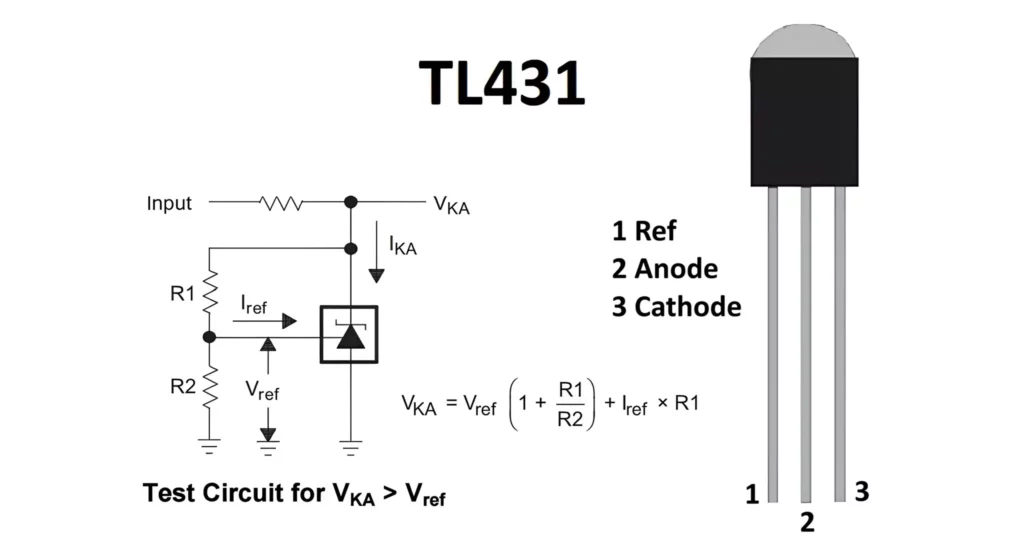 TL431 voltage regulator