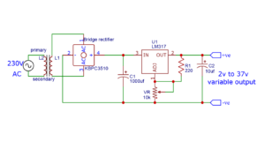 Automatic Battery Charger circuit using LM358 OP-AMP