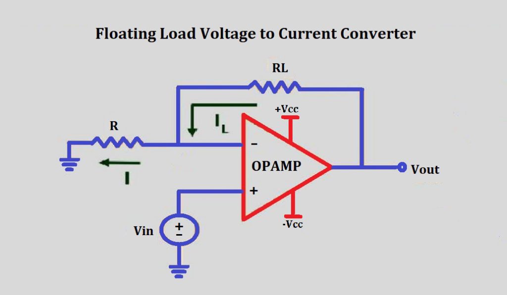 current to voltage converter circuit