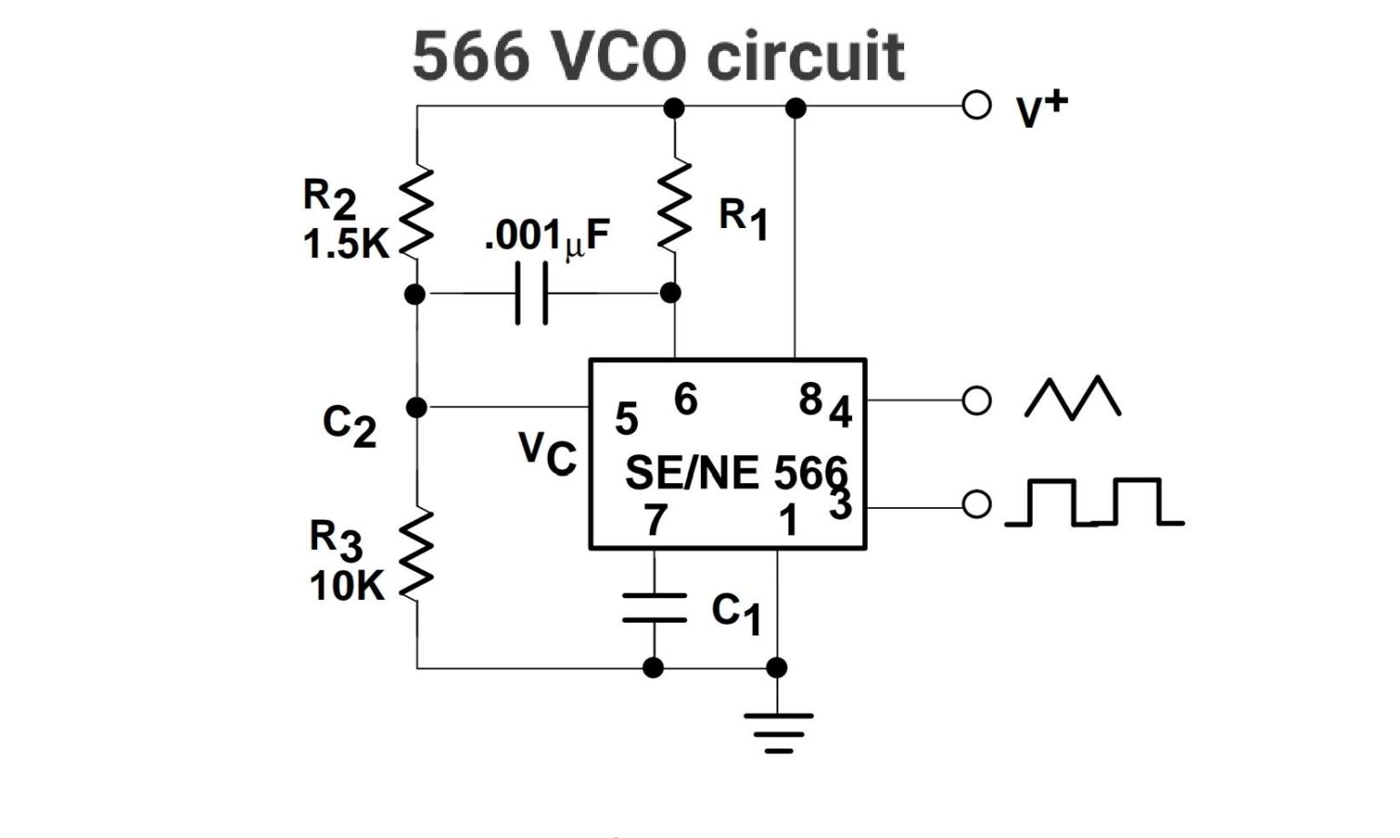 High Frequency Oscillator Circuit Diagram