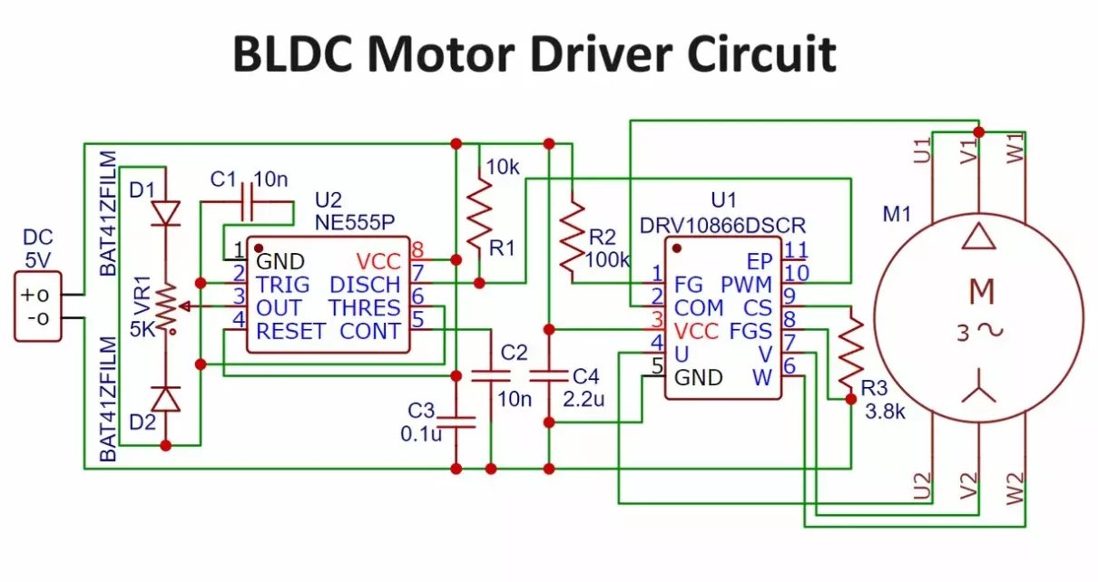 BLDC Motor Driver Circuit