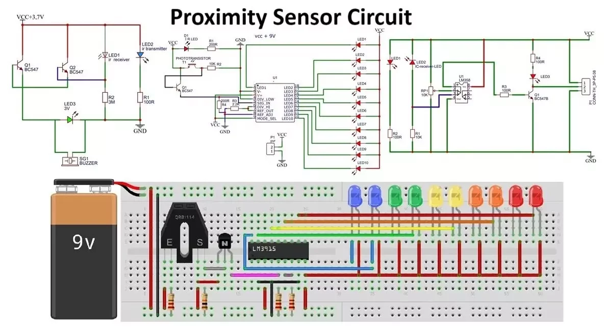 Proximity Sensor Circuit