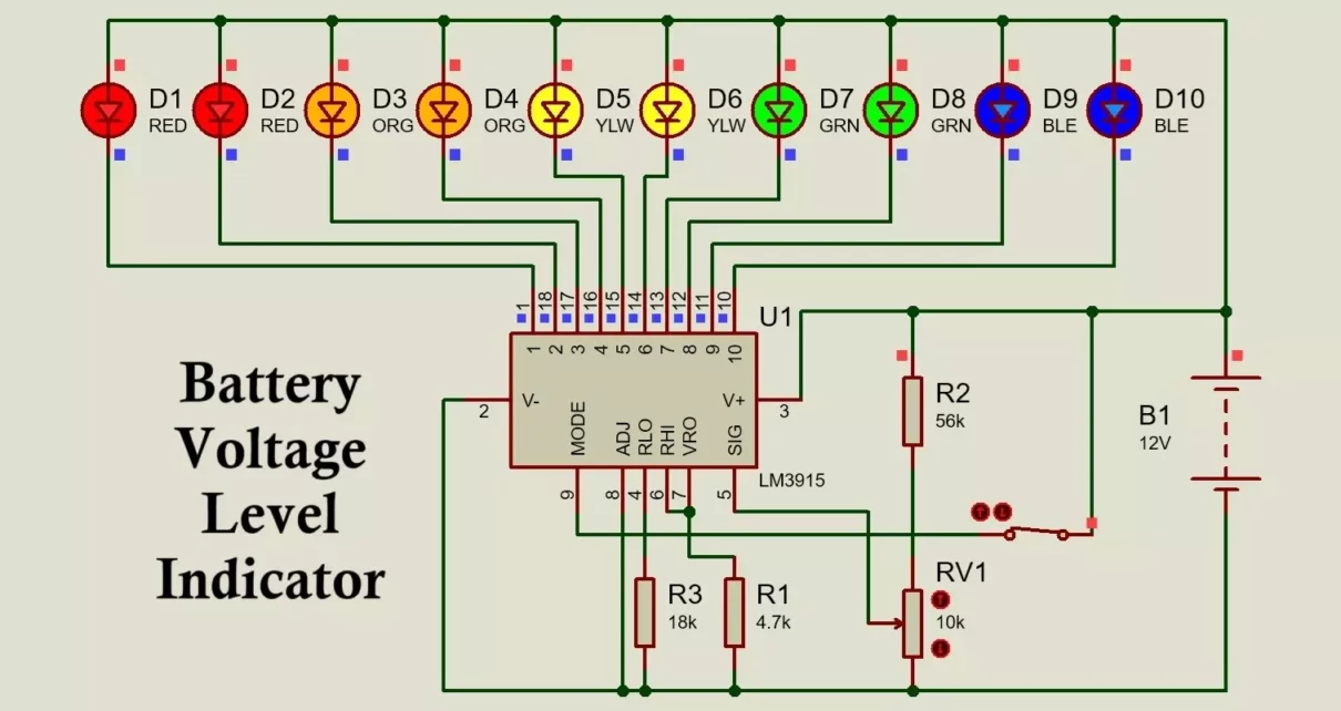 LED Indicator Circuit » Hackatronic