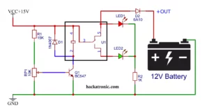 Automatic Cut Off Battery Charger Circuit