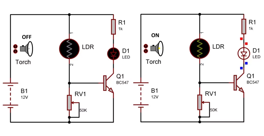 LDR Circuit Diagram