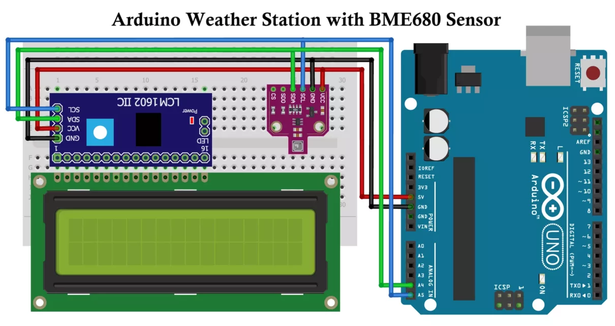 Arduino Weather Station with BME680 Sensor