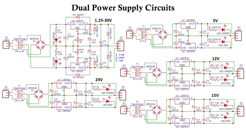Dual Power Supply Circuit