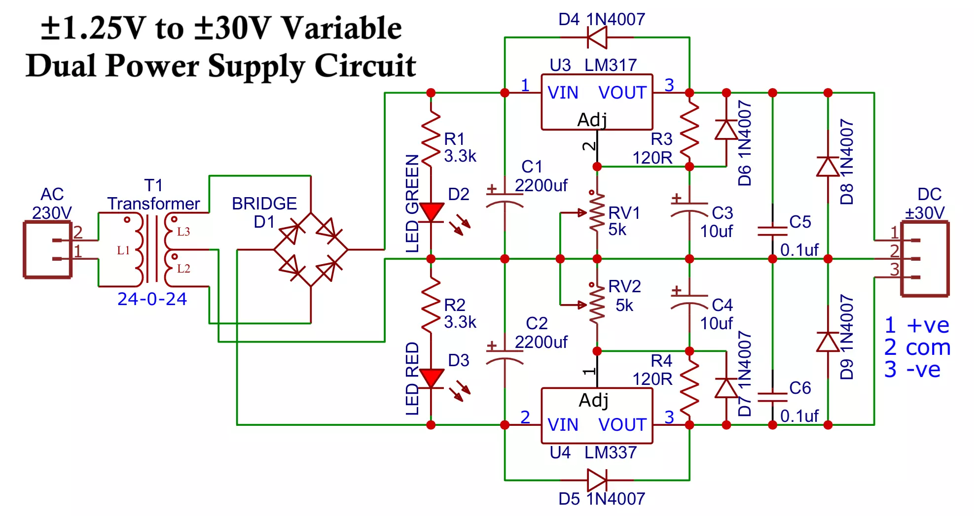 Dual Power Supply Circuit