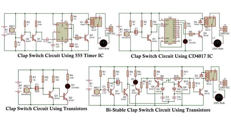 Clap Switch Circuit