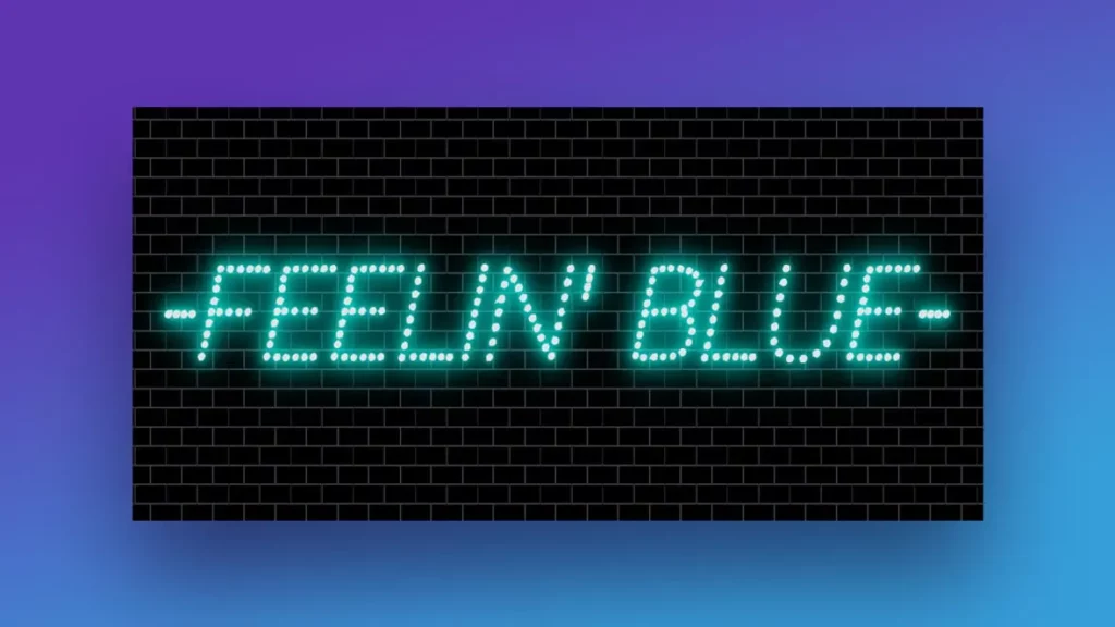 Animated Text Display