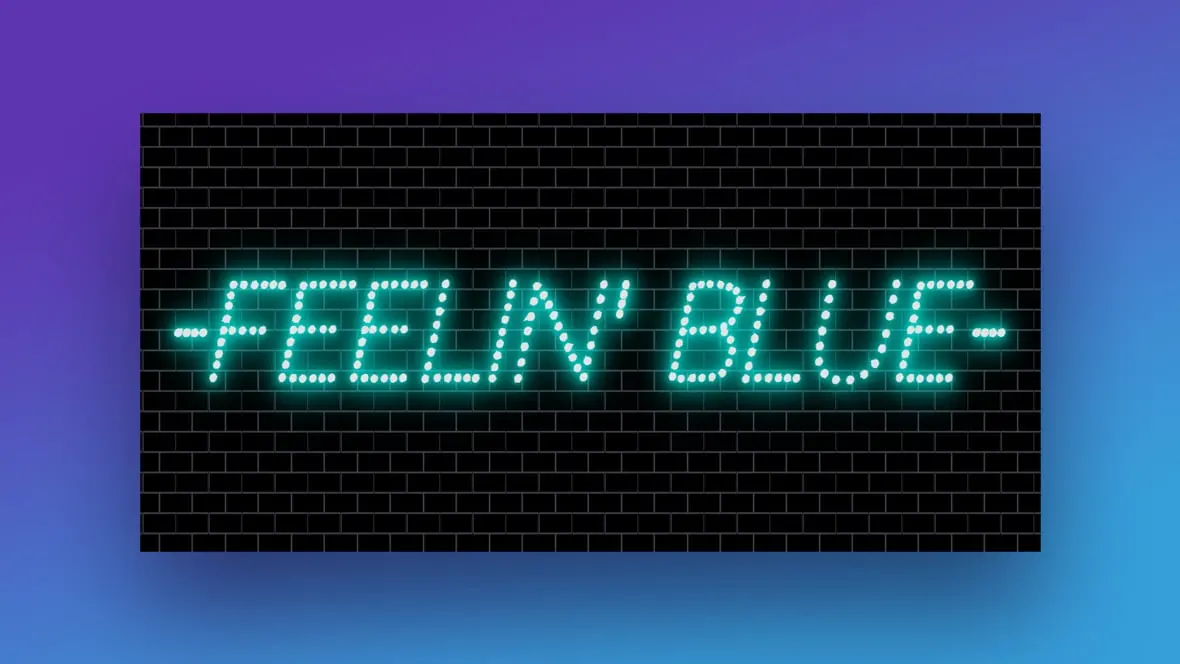 Animated Text Display
