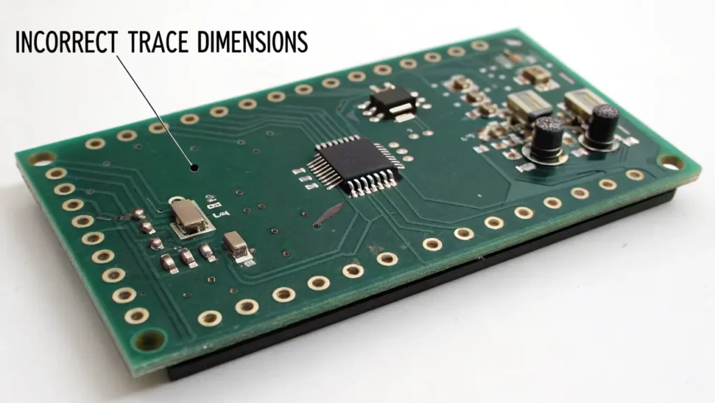 Incorrect Trace Causing Board Failure