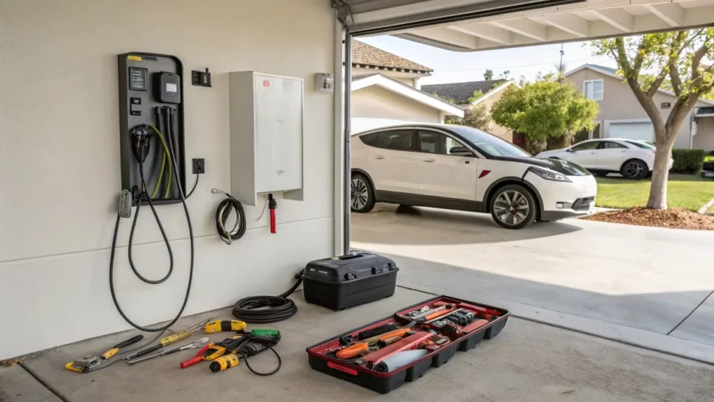 Installing Home EV Charger