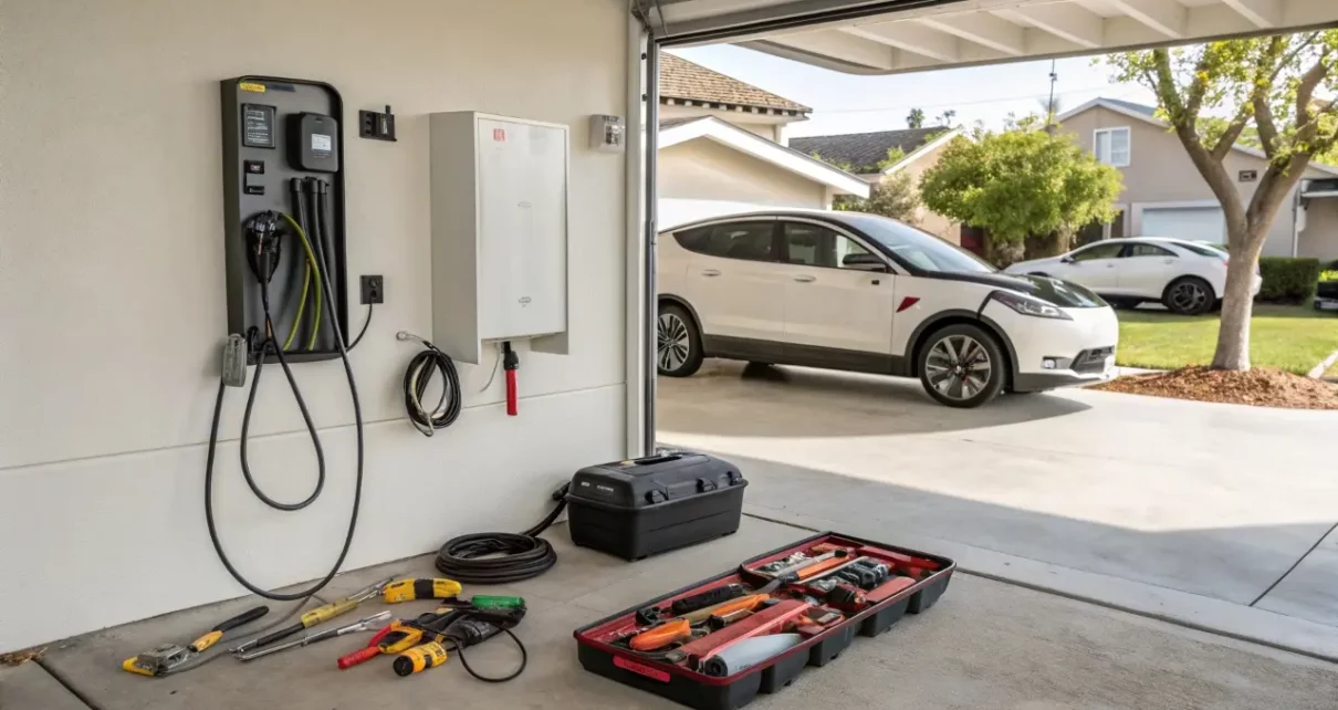 Installing Home EV Charger