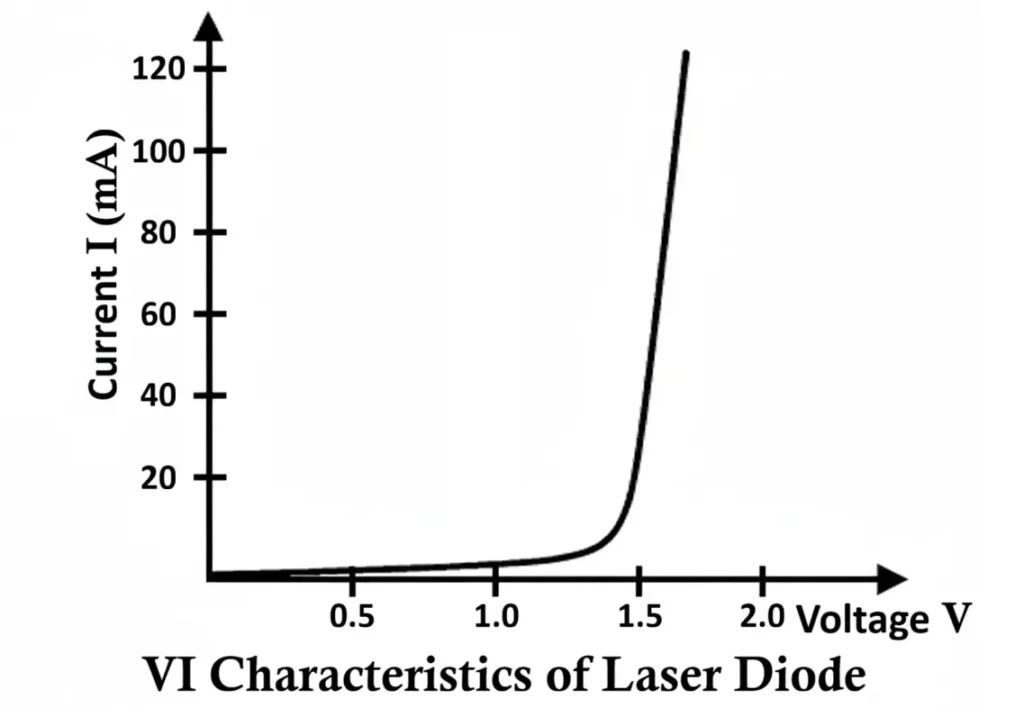 VI Characteristics of Laser Diode