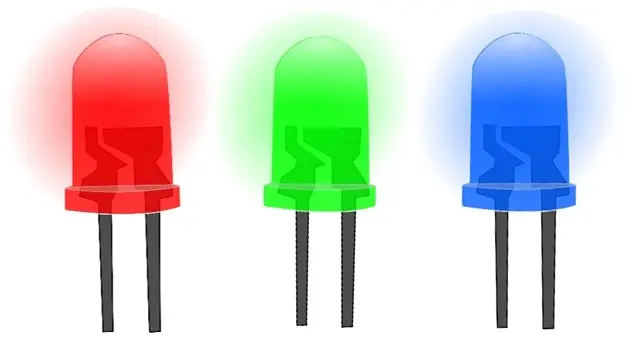 Red, Green, Blue LED