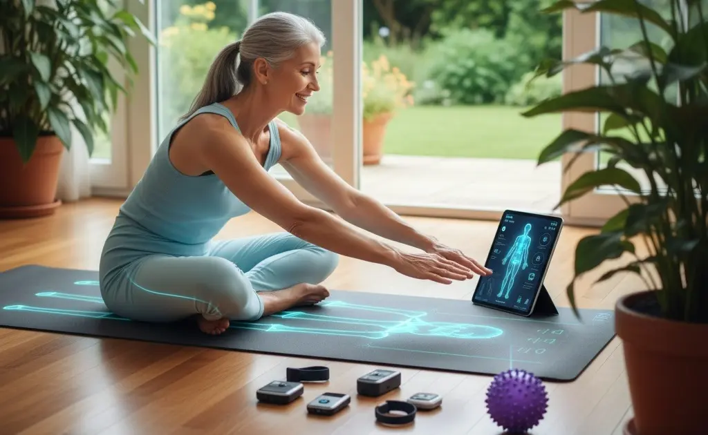 Smart Yoga Mats and Devices for Senior