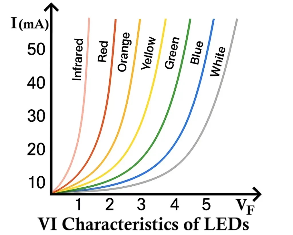 VI Characteristics of LED