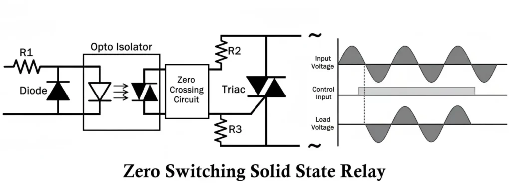 zero crossing solid state relay