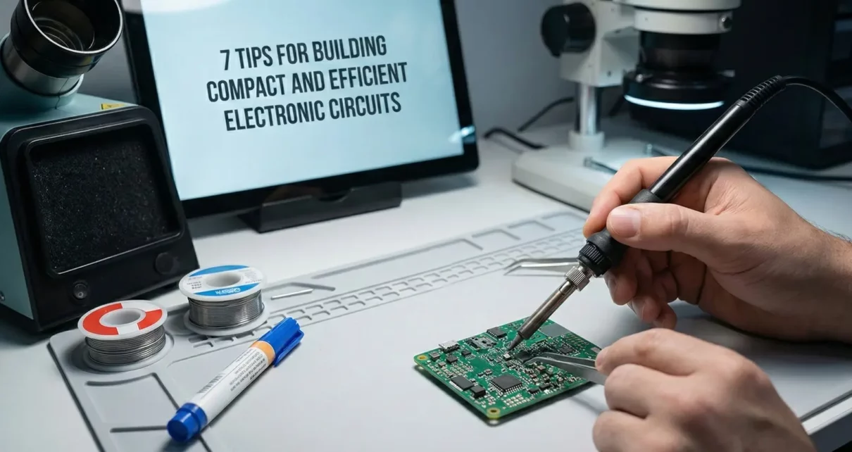 Compact and Efficient Electronic Circuits
