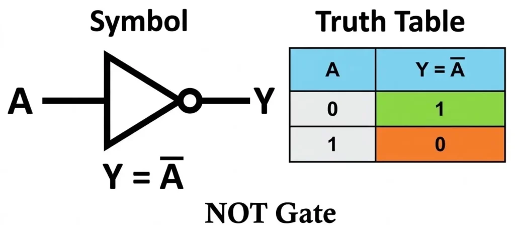 NOT Gate Truth Table