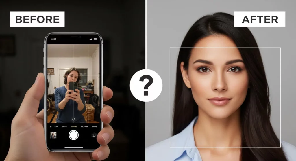 Professional Profile Pictures from Selfie